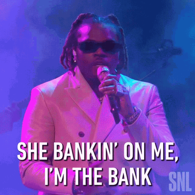 She Bankin On Me Im The Bank GIF - She Bankin On Me Im The Bank Gunna GIFs