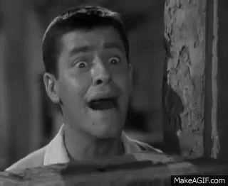 Jerry Lewis Scared GIF - Jerry Lewis Scared GIFs