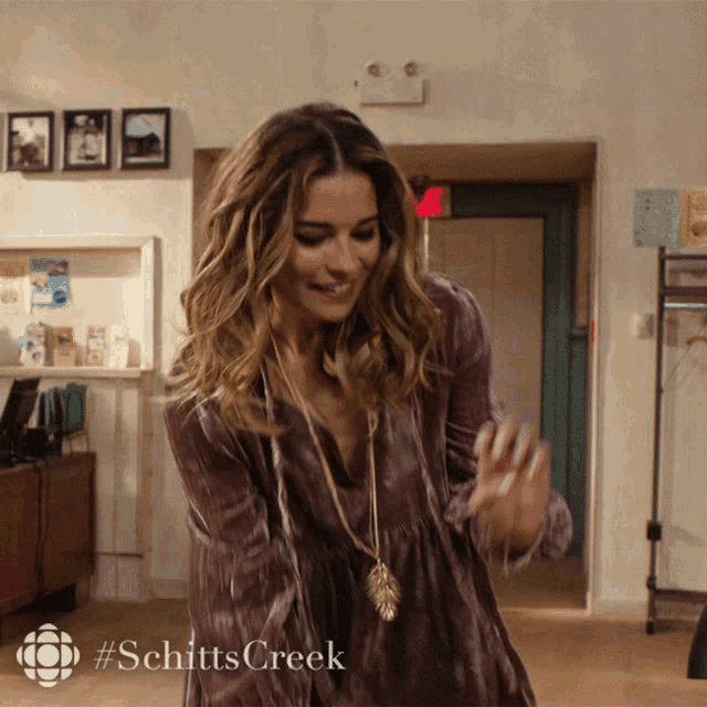Excited Alexis GIF - Excited Alexis Alexis Rose GIFs