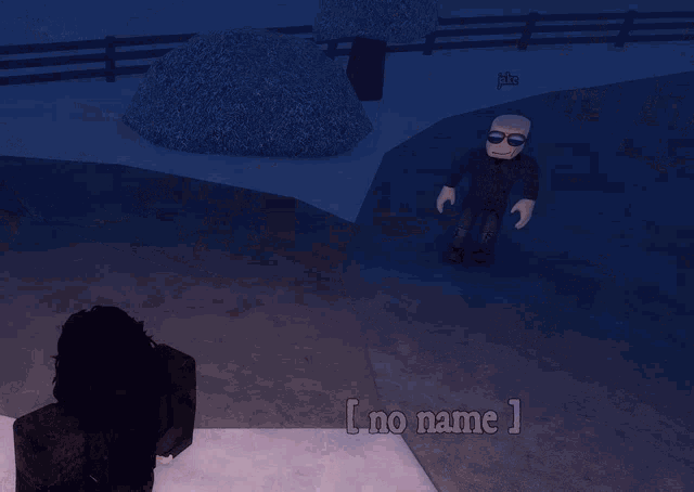 a screenshot of a video game with the words [ no name ]