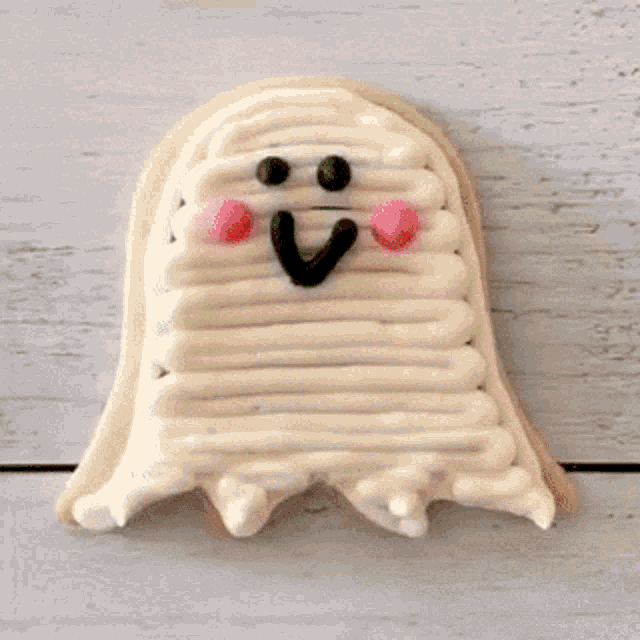Cookie Ghost GIF - Cookie Ghost Decorating GIFs