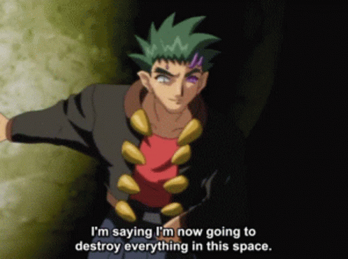 Im Going To Destroy Everything In Space Z Tenchi GIF - Im Going To Destroy Everything In Space Z Tenchi Anime GIFs