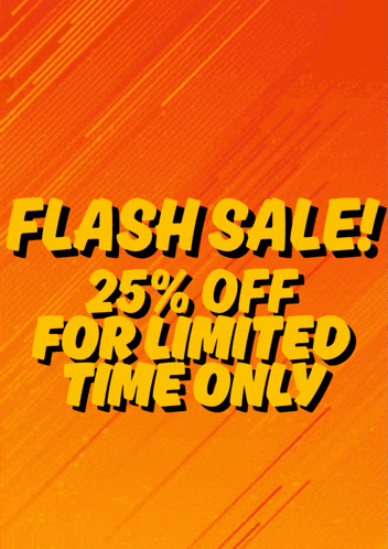 a poster for auto exotic mirror park advertises a flash sale of 25 % off for limited time only