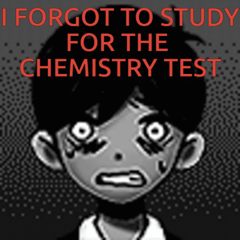 Omori Chemistry GIF - Omori Chemistry Exam GIFs