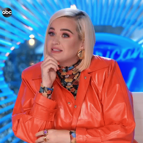 Confused Katy Perry GIF - Confused Katy Perry Idols Global GIFs