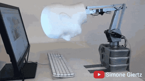 Robot Typing Fail GIF - Robot Typing Fail Head GIFs