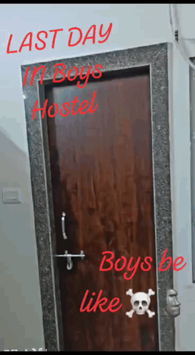 Breaking Door Ddss GIF - Breaking Door Ddss Boys In Hostels GIFs
