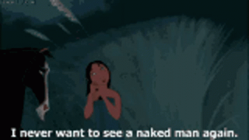 Milan Funny GIF - Milan Funny I Never Want To See A Naked Man Again GIFs