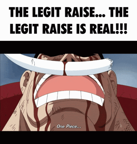 a poster that says the legit raise the legit raise is real with a picture of a man with blood on his face