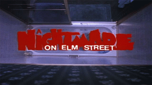 The Nightmare On Elm Street Title GIF - The Nightmare On Elm Street Title Movie GIFs