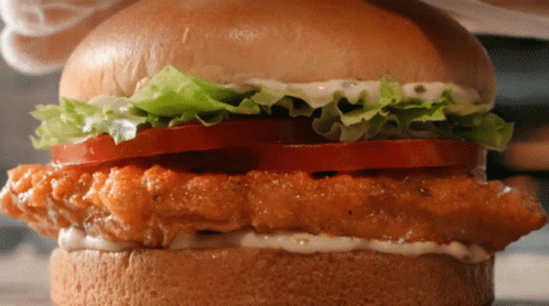 Burger King Royal Crispy Chicken GIF - Burger King Royal Crispy Chicken Fast Food GIFs