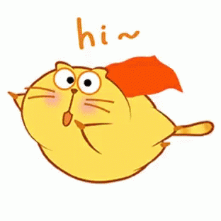 Hi Cat GIF - Hi Cat Flying GIFs