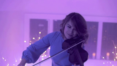 Playing Violin Taylor Davis GIF