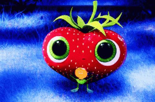 Strawberry Cute GIF - Strawberry Cute Fruit GIFs