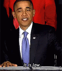When You'Ve Decided On A Place To Eat GIF - Barack Obama President It Is Law GIFs
