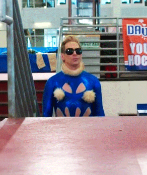 Colbert Report - Buddy Cole In Speed Skating Suit GIF - Colbert Report Buddy Cole Fabulous GIFs