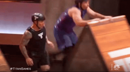 Running The Titan Games GIF - Running The Titan Games Obstacle GIFs
