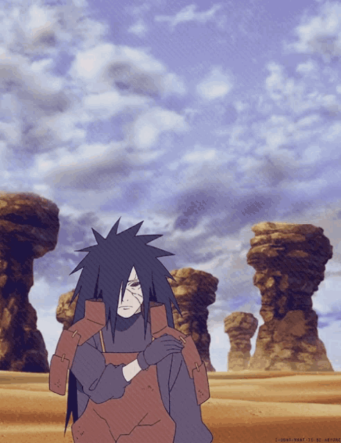 a drawing of a man in a desert with a watermark that says i-dont-have-it-to-explain