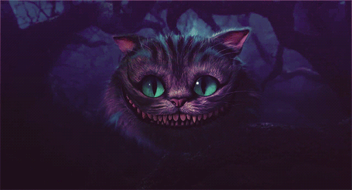 Cat GIF - Alice In Wonderland Cat Cheshire GIFs