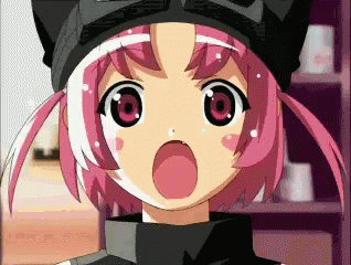 Nurse Witch Komugi Surprise GIF - Nurse Witch Komugi Surprise Anime GIFs