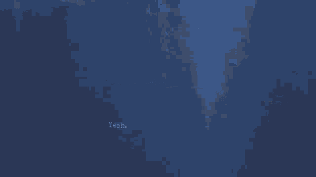 a blue background with the words yeah i 'm good at being alone written on it