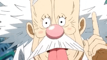 a close up of a cartoon character with a pink nose and mustache .