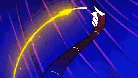 a neon sign is glowing in the dark with a purple background