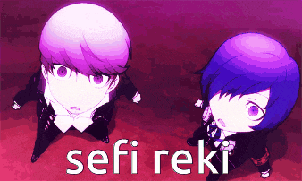 sefi reki is written on a purple background
