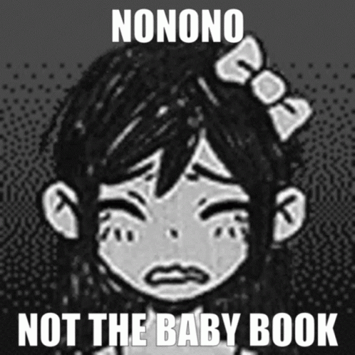 Baby Book Omori GIF - Baby Book Omori Afraid GIFs