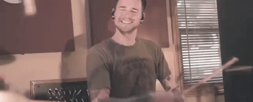 Playing The Drums Drum Beat GIF - Playing The Drums Drum Beat Happy GIFs