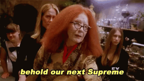 Behold Our Next Supreme - American Horror Story GIF - Coven Witches Behold Our Next Supreme GIFs