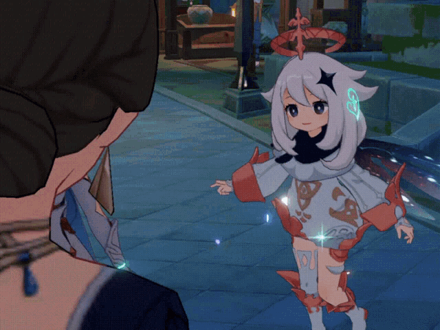 a cartoon character with a crown on her head