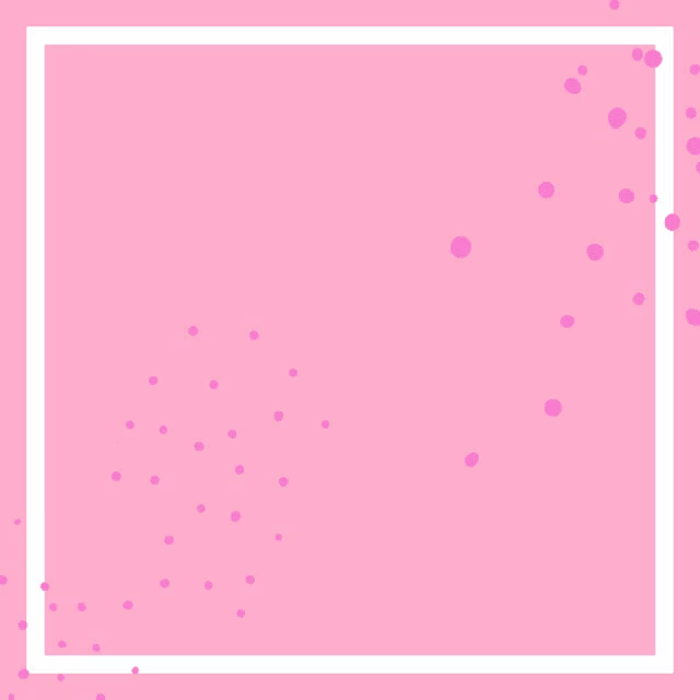 pink and red flowers on a pink background with a white frame