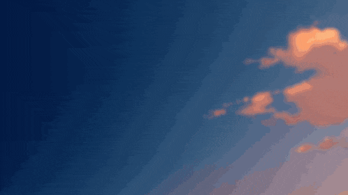 a person holding a stick in the air with a blue sky in the background