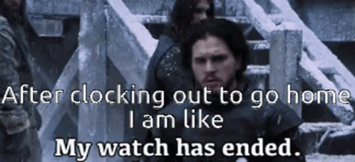 Game Of Thrones Jon Snow GIF - Game Of Thrones Jon Snow After Clocking Out GIFs