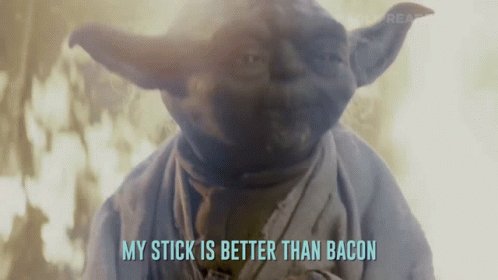 Yoda Bad Lip Reading GIF - Yoda Bad Lip Reading My Stick GIFs