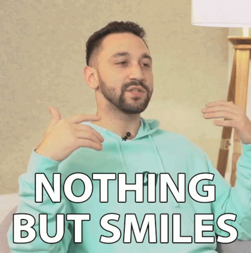 Nothing But Smiles Smile GIF - Nothing But Smiles Smile All Is Good GIFs