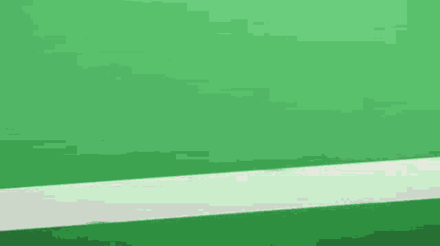 a green background with a white arrow coming out of it