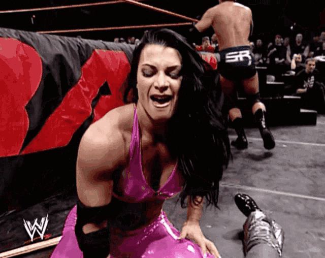 Trish Victoria Trish Stratus GIF