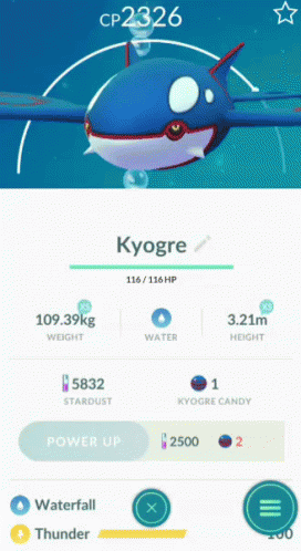 Kyogre Pokemongo GIF - Kyogre Pokemongo GIFs