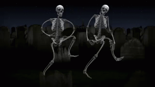 Skull Bones GIF - Skull Bones Walking GIFs