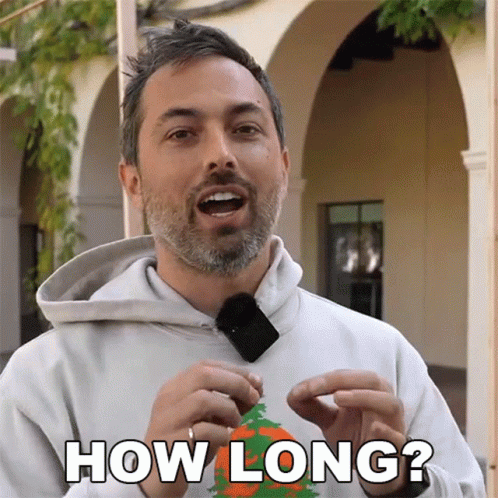 How Long Derek Muller GIF - How Long Derek Muller Veritasium GIFs