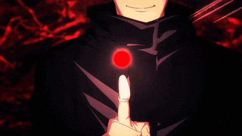 a close up of a person 's hand holding a light