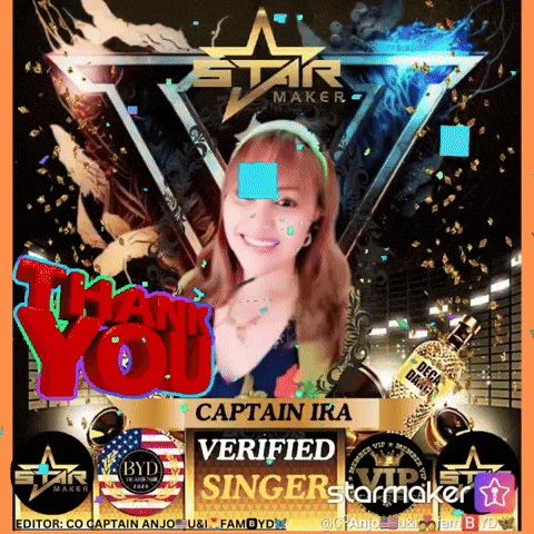a poster for captain ira verified singer shows a woman smiling