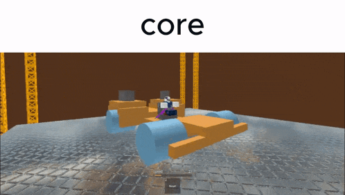 a screenshot of a video game with the word core on the top