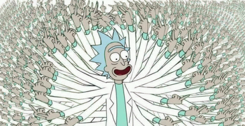 Rick And Morty Peace GIF - Rick And Morty Peace Deuces GIFs