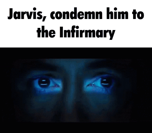 Jarvis Condemn Him To The Infirmary GIF - Jarvis Condemn Him To The Infirmary Miracle Musical GIFs