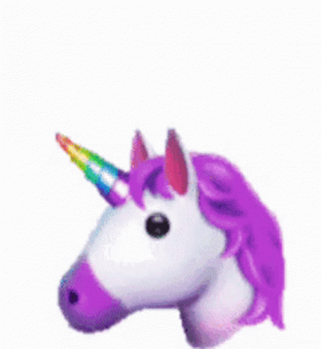 Unicorn Rainbow GIF