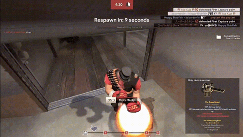 a screenshot of a video game with 4:20 on the screen