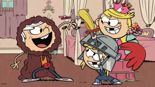Knights GIF - Loud House Loud House Series Medieval GIFs